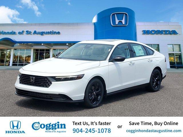 new 2025 Honda Accord car, priced at $30,705