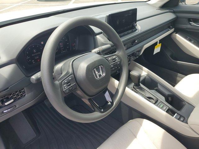 new 2025 Honda Accord car, priced at $30,705