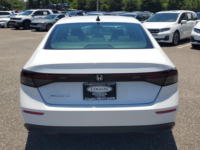 new 2025 Honda Accord car, priced at $30,705