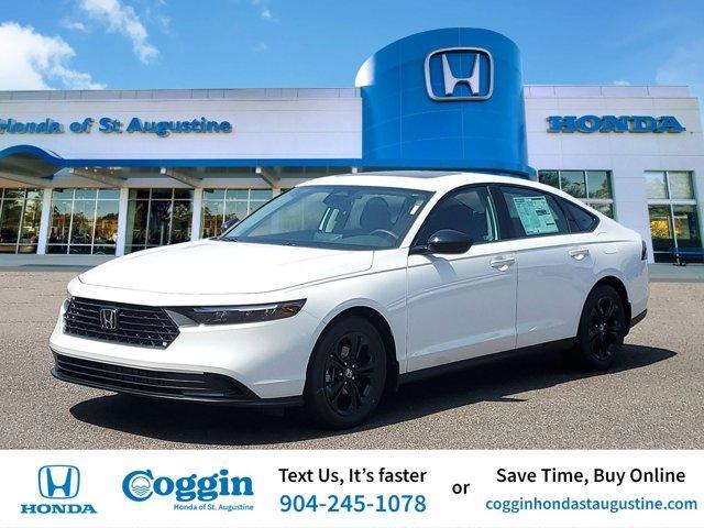 new 2025 Honda Accord car, priced at $30,705