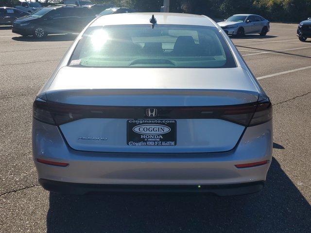 new 2025 Honda Accord car, priced at $30,274