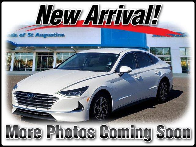 used 2021 Hyundai Sonata Hybrid car, priced at $15,988