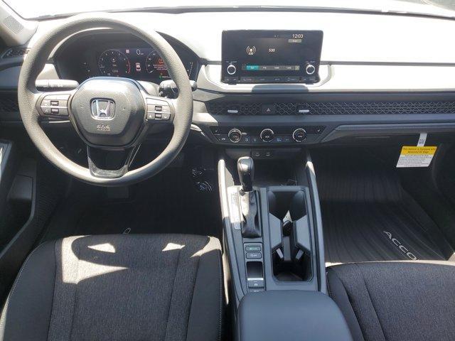 new 2025 Honda Accord car, priced at $30,705