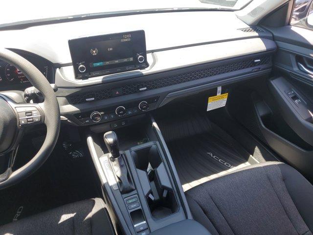 new 2025 Honda Accord car, priced at $30,705