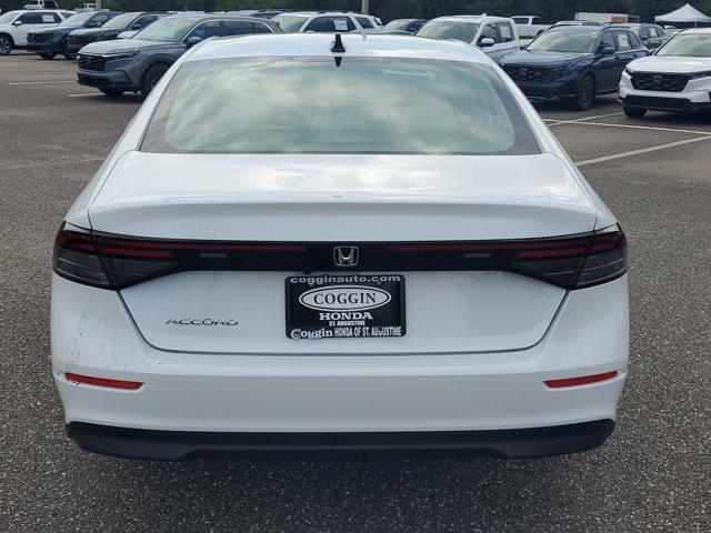 new 2025 Honda Accord car, priced at $30,705