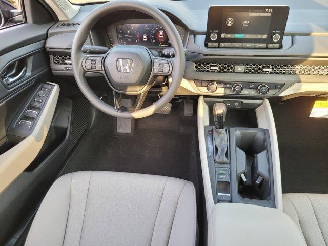 new 2025 Honda Accord car, priced at $30,274