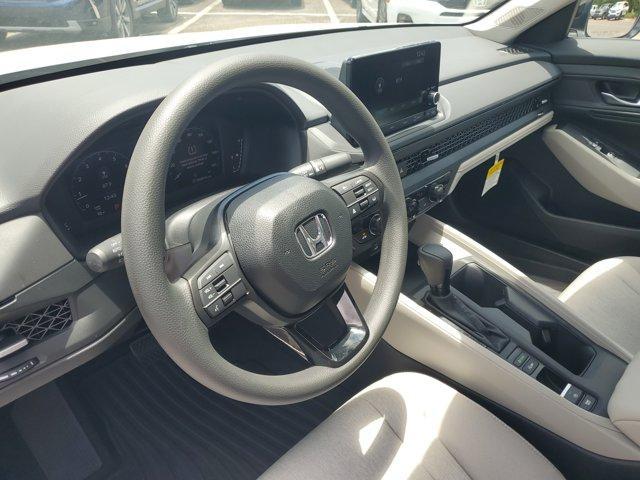 new 2025 Honda Accord car, priced at $30,705