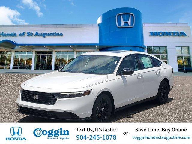 new 2025 Honda Accord car, priced at $30,705