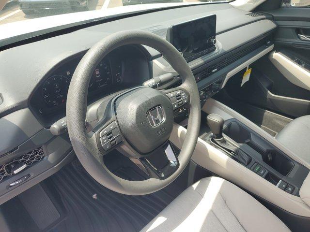 new 2025 Honda Accord car, priced at $30,705