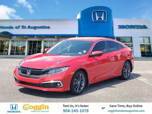 used 2021 Honda Civic car, priced at $23,888