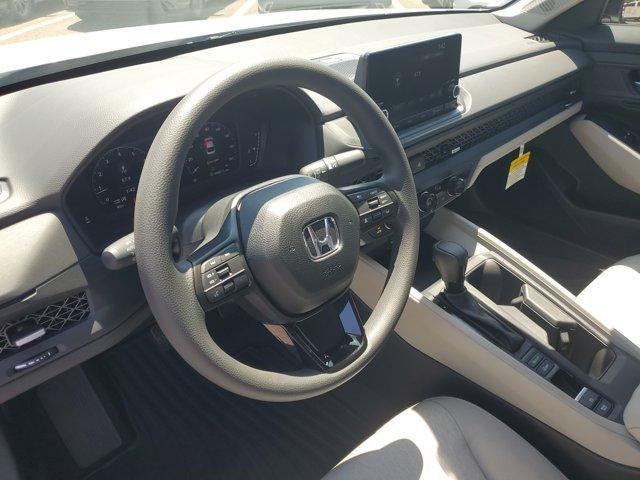 new 2025 Honda Accord car, priced at $30,705