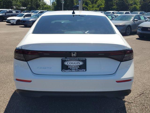 new 2025 Honda Accord car, priced at $30,705