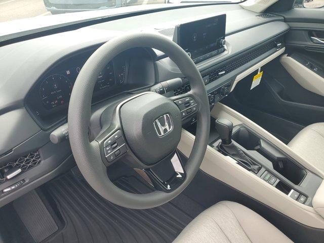 new 2025 Honda Accord car, priced at $30,705