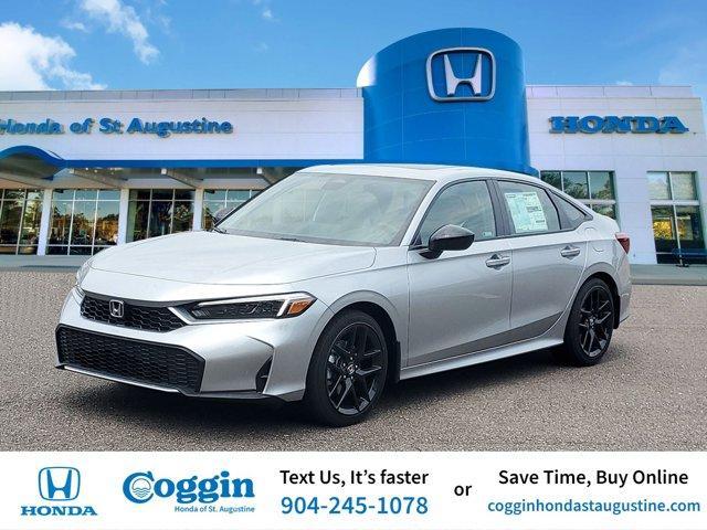 new 2025 Honda Civic Hybrid car, priced at $28,739