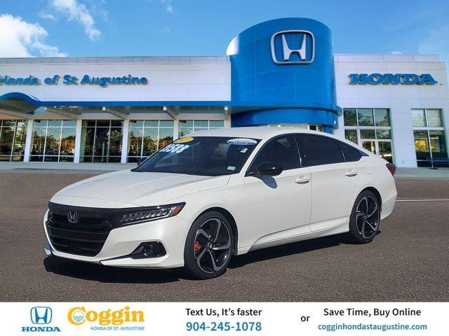 used 2021 Honda Accord car, priced at $20,366