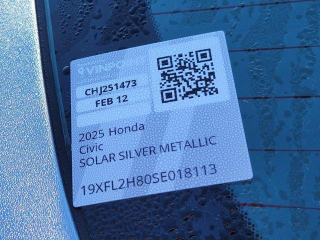 new 2025 Honda Civic car, priced at $27,310