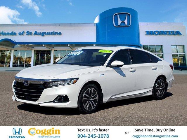 used 2022 Honda Accord Hybrid car, priced at $25,877