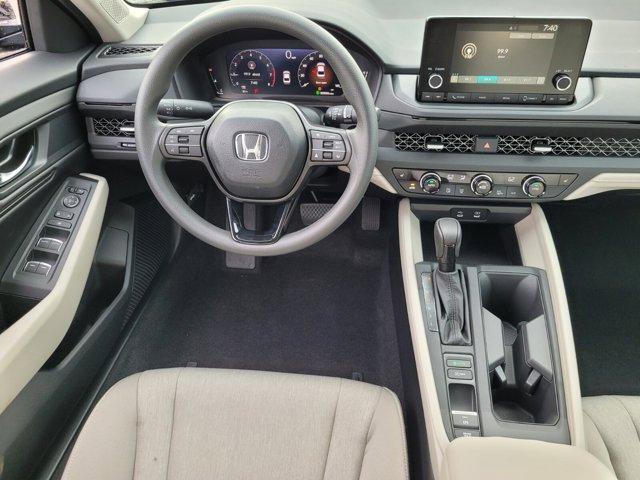 new 2025 Honda Accord car, priced at $30,274