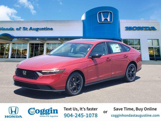 new 2025 Honda Accord car, priced at $30,705