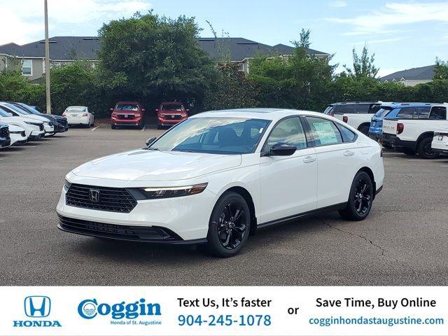 new 2025 Honda Accord car, priced at $30,705