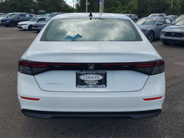 new 2025 Honda Accord car, priced at $30,705