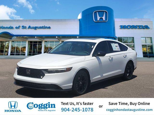 new 2025 Honda Accord car, priced at $30,705