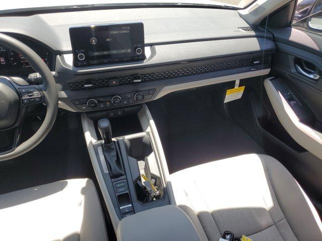 new 2025 Honda Accord car, priced at $30,705