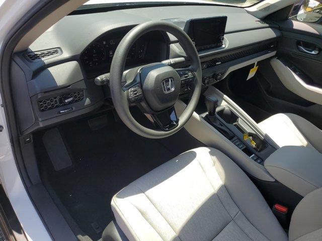 new 2025 Honda Accord car, priced at $30,705