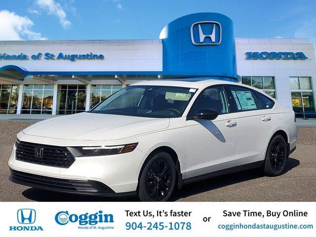 new 2025 Honda Accord car, priced at $30,705