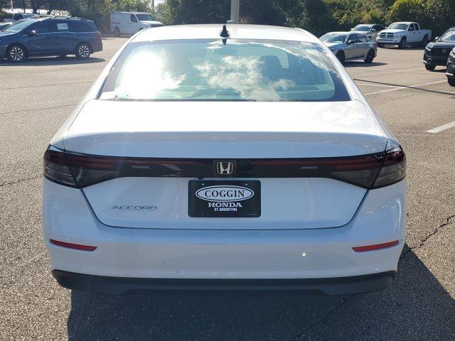 new 2025 Honda Accord car, priced at $30,705