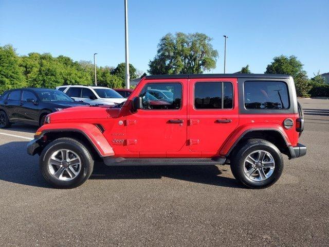 used 2022 Jeep Wrangler Unlimited car, priced at $35,324