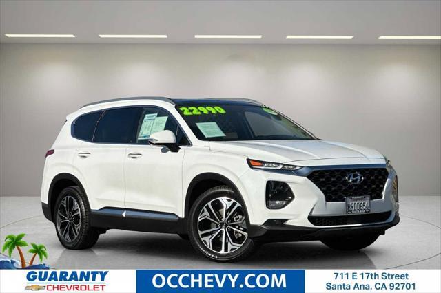 used 2020 Hyundai Santa Fe car, priced at $21,990