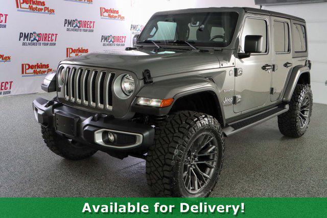 used 2021 Jeep Wrangler Unlimited car, priced at $48,995