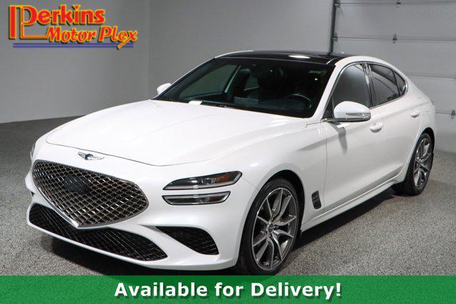 used 2022 Genesis G70 car, priced at $25,995