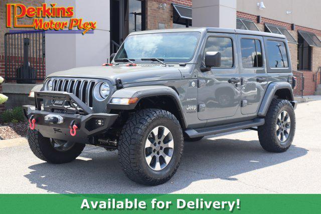 used 2021 Jeep Wrangler Unlimited car, priced at $34,995