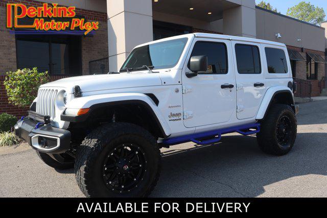 used 2021 Jeep Wrangler Unlimited car, priced at $33,995