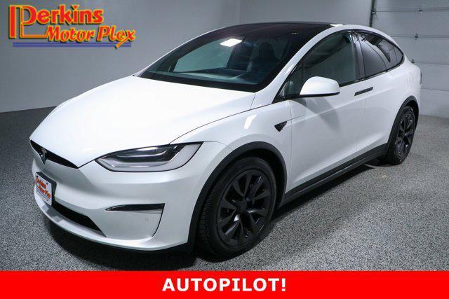 used 2022 Tesla Model X car, priced at $56,995
