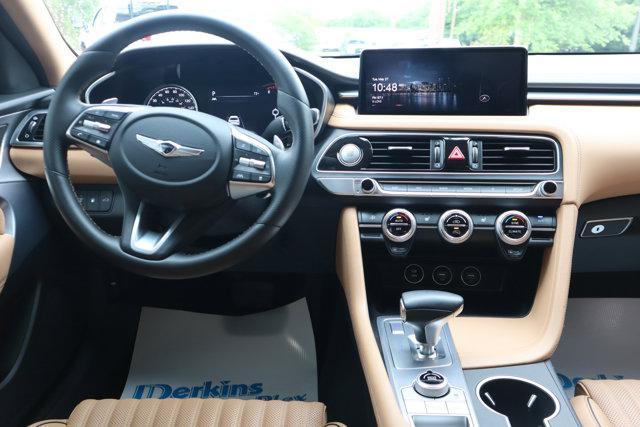 used 2022 Genesis G70 car, priced at $28,995