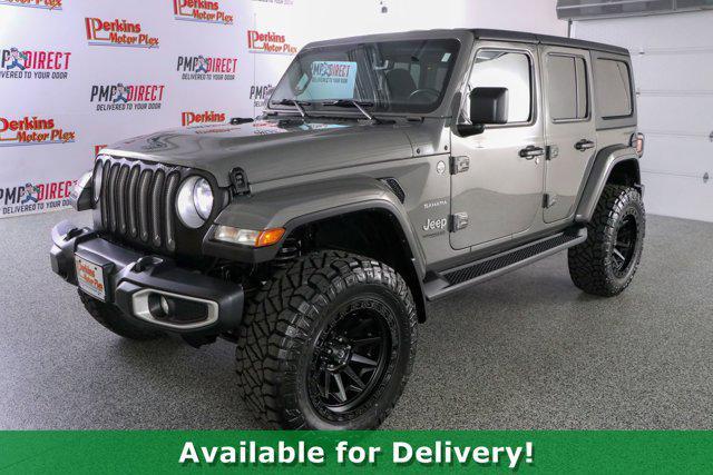 used 2021 Jeep Wrangler Unlimited car, priced at $45,995