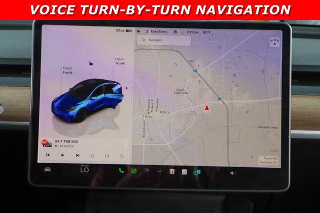 used 2022 Tesla Model Y car, priced at $27,995