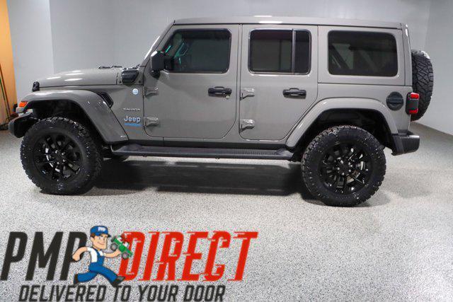used 2021 Jeep Wrangler Unlimited 4xe car, priced at $37,995
