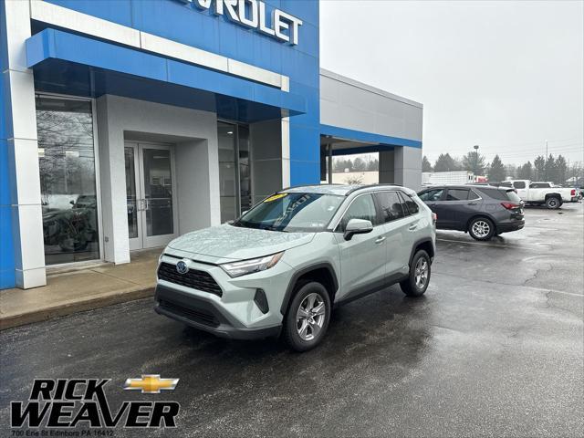 used 2023 Toyota RAV4 Hybrid car, priced at $32,500