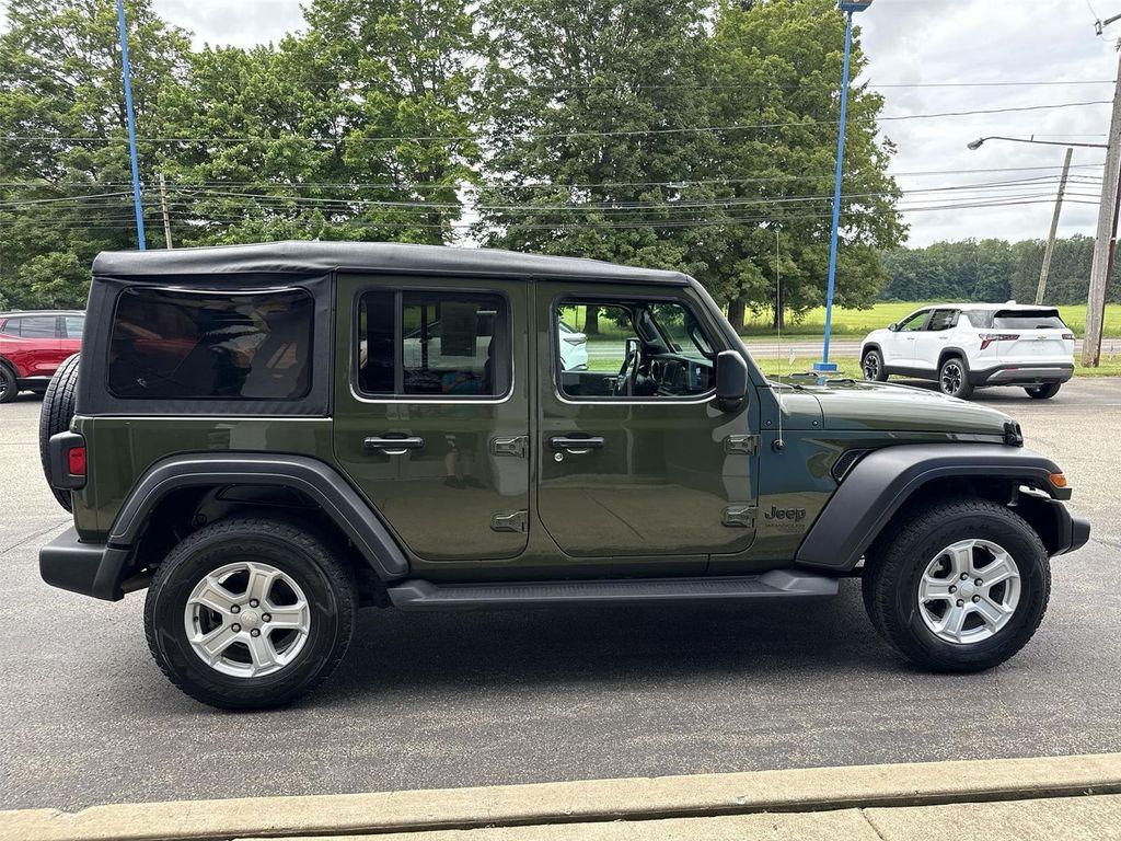 used 2021 Jeep Wrangler Unlimited car, priced at $28,500