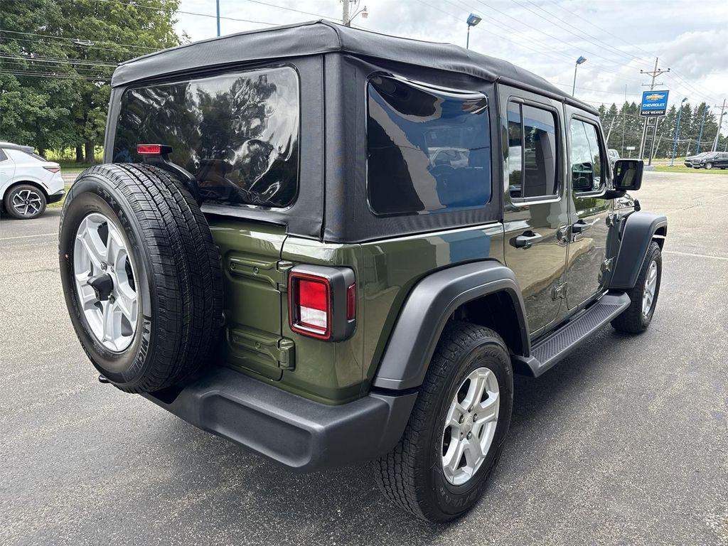 used 2021 Jeep Wrangler Unlimited car, priced at $28,500