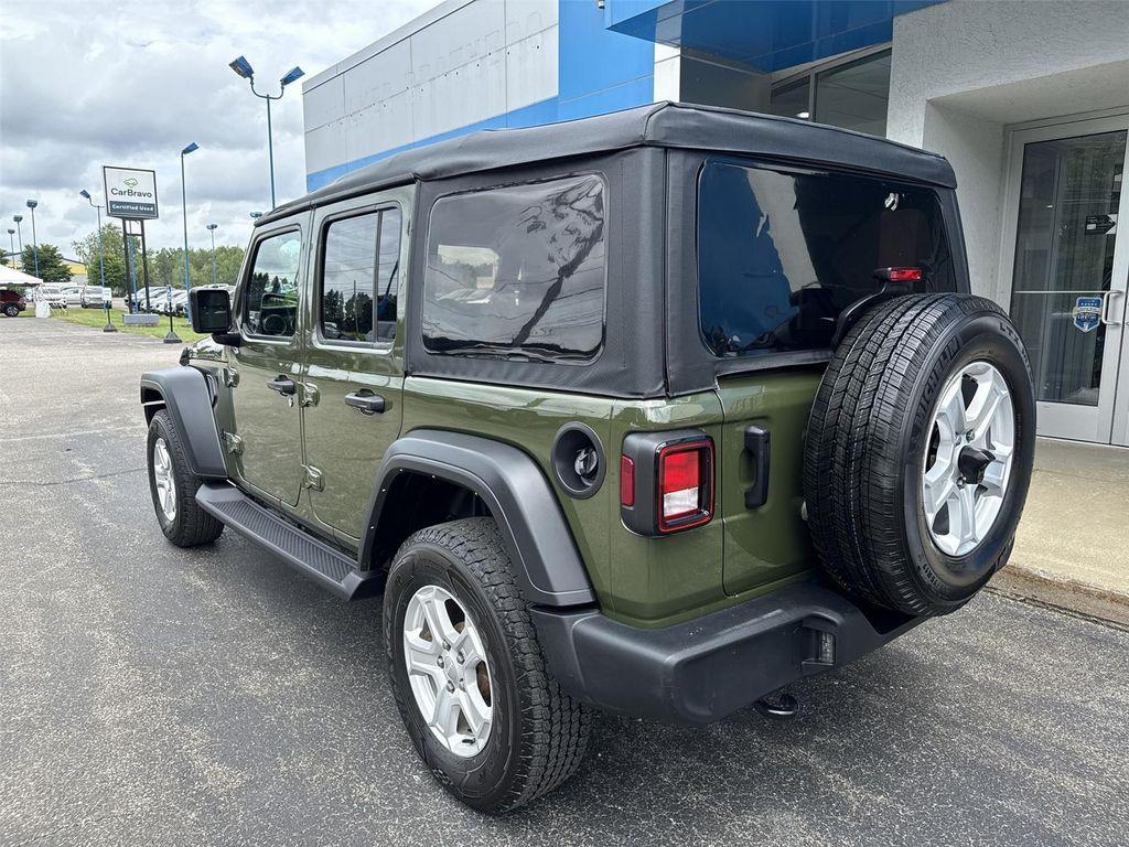 used 2021 Jeep Wrangler Unlimited car, priced at $28,500