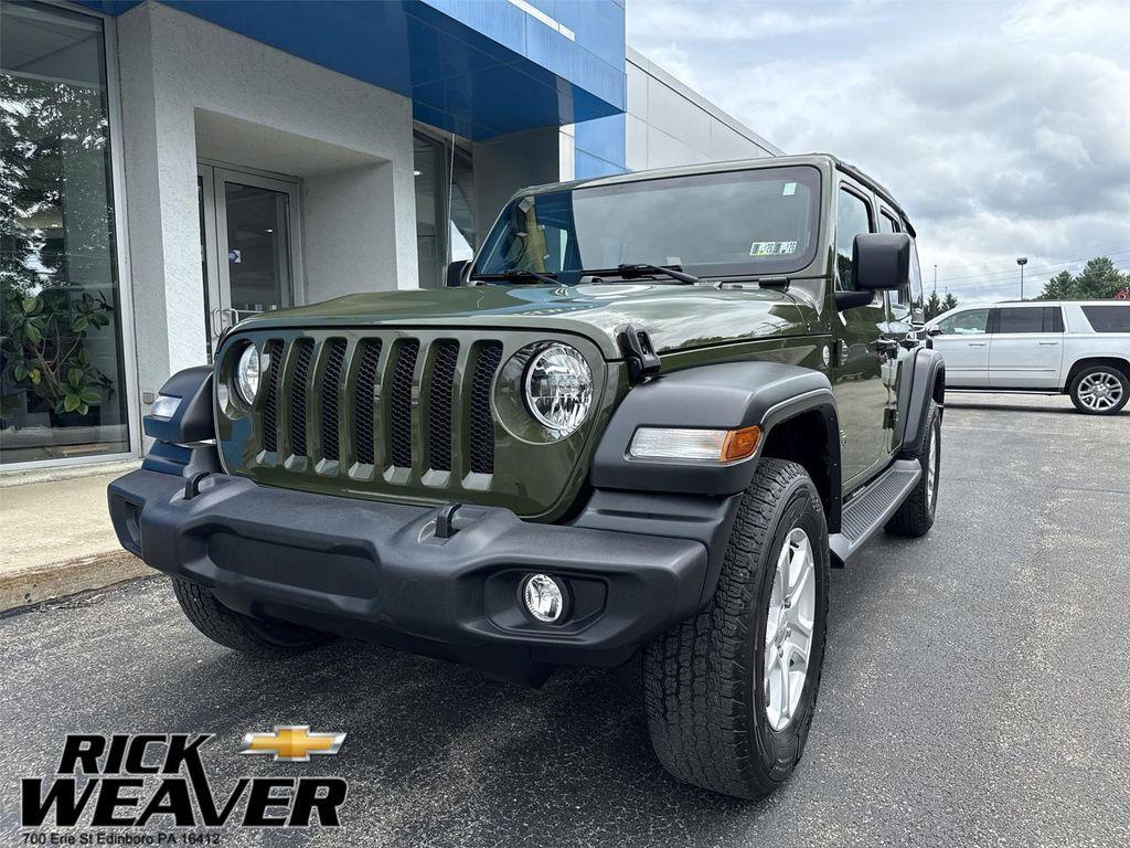 used 2021 Jeep Wrangler Unlimited car, priced at $28,500