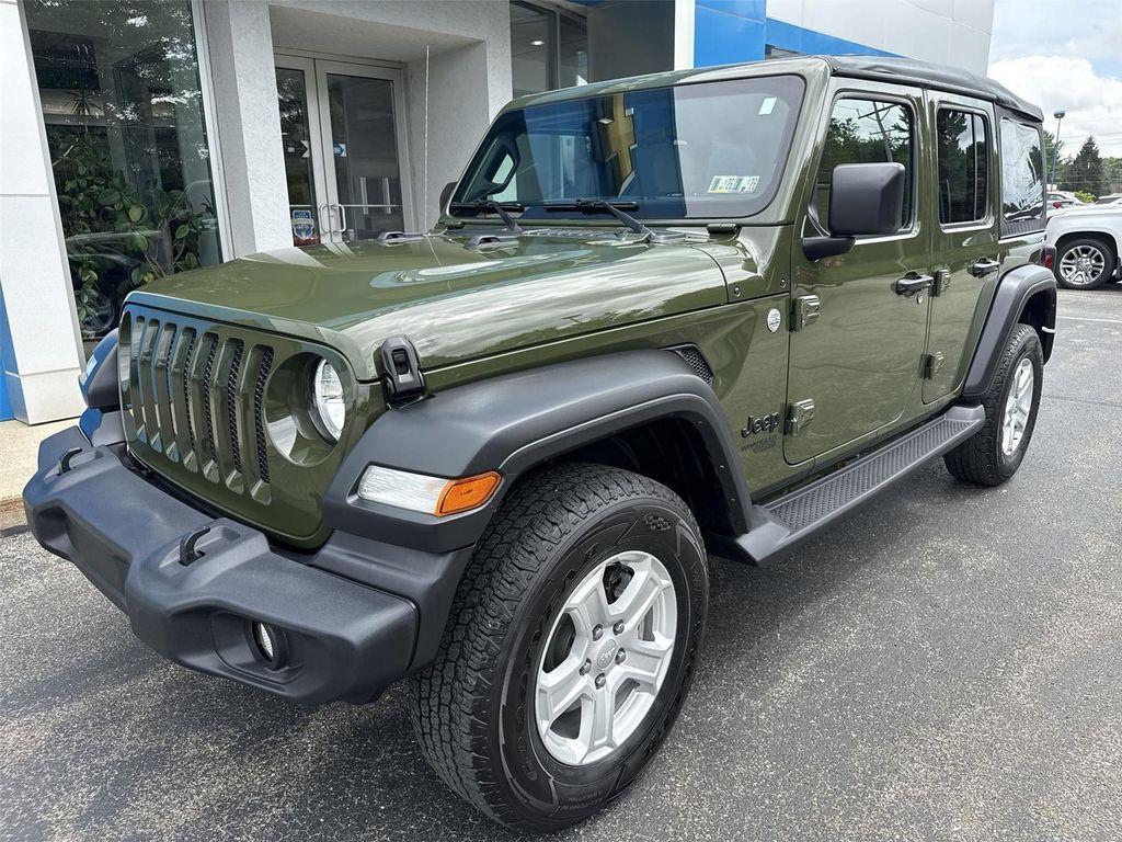 used 2021 Jeep Wrangler Unlimited car, priced at $28,500