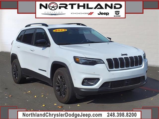 used 2023 Jeep Cherokee car, priced at $29,915