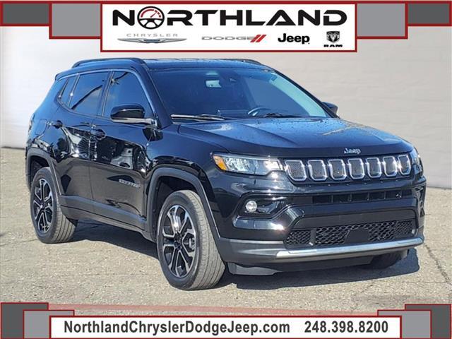 used 2022 Jeep Compass car, priced at $23,999