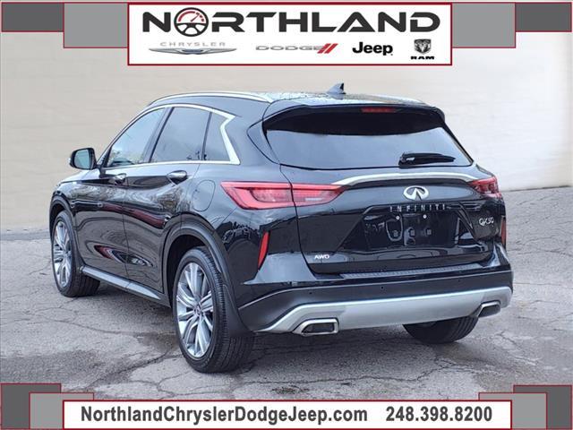 used 2022 INFINITI QX50 car, priced at $30,699